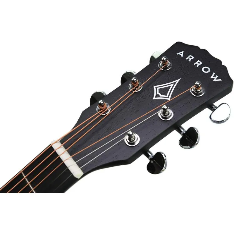 Arrow Arrow Raw Series Black gitara akustyczna - zdjecie 5