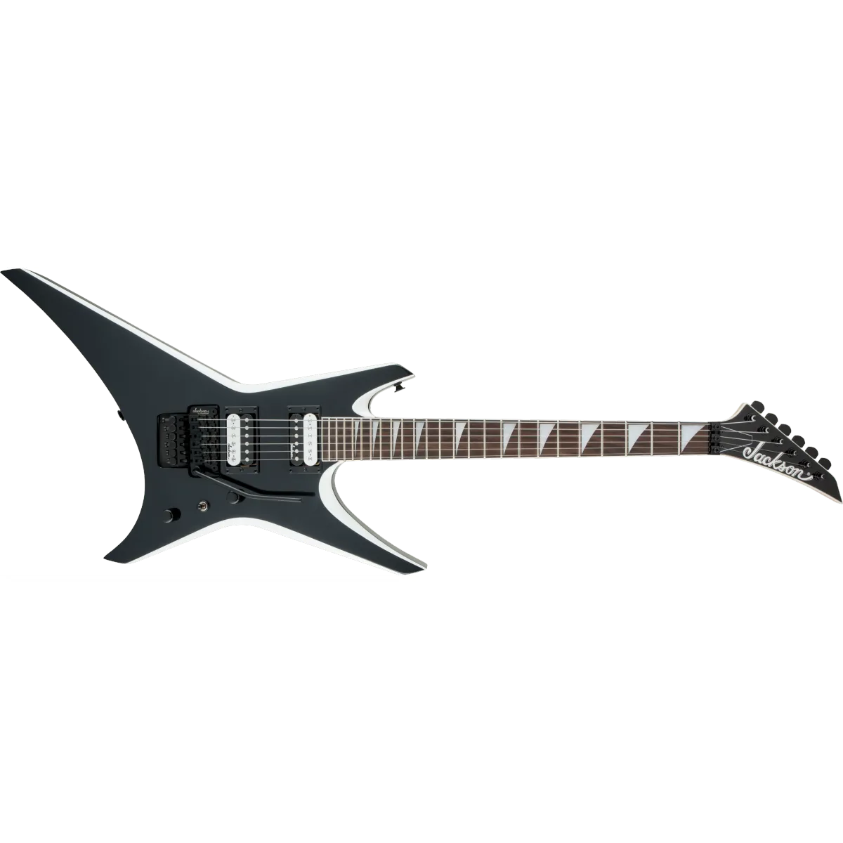 Jackson Jackson JS Series Warrior JS32 Amaranth Fingerboard Black with White Bevels
