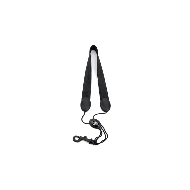 D'ADDARIO D'Addario Rico Fabric Sax Strap pasek do saksofonu czarny plastikowy haczyk