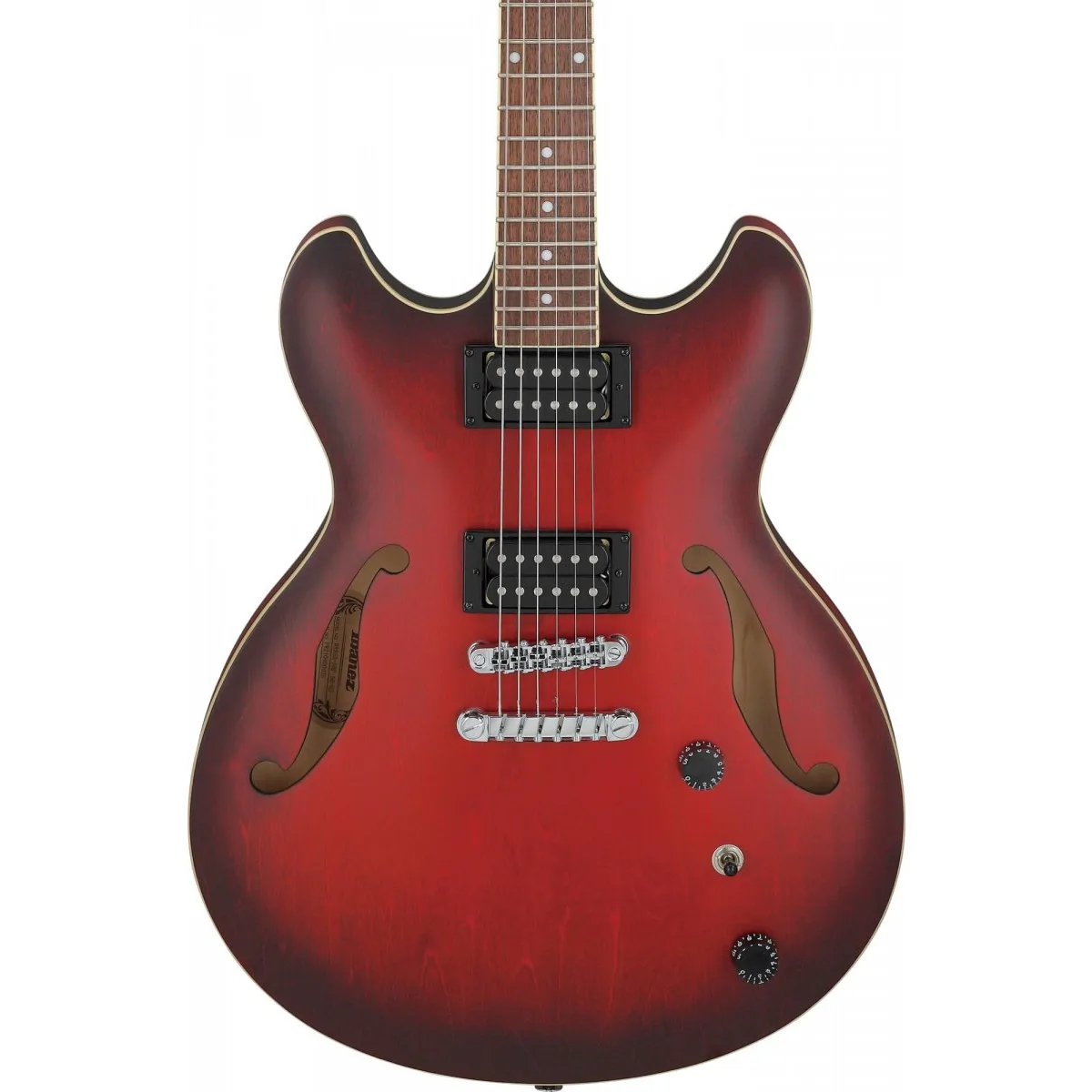 IBANEZ Ibanez AS53-SRF Sunburst Red Flat Artcore Gitara Semi Hollowbody - zdjecie 4