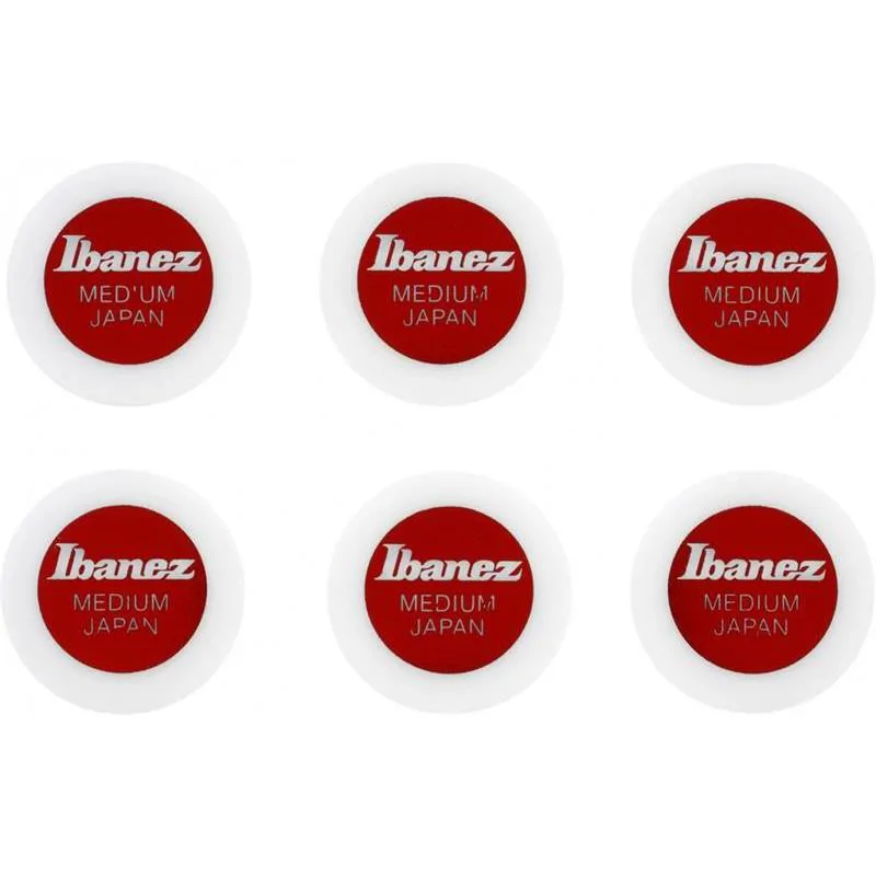 IBANEZ Ibanez PPA1M-WH Kostki do gitary okrągłe 0,8mm - zdjecie 2