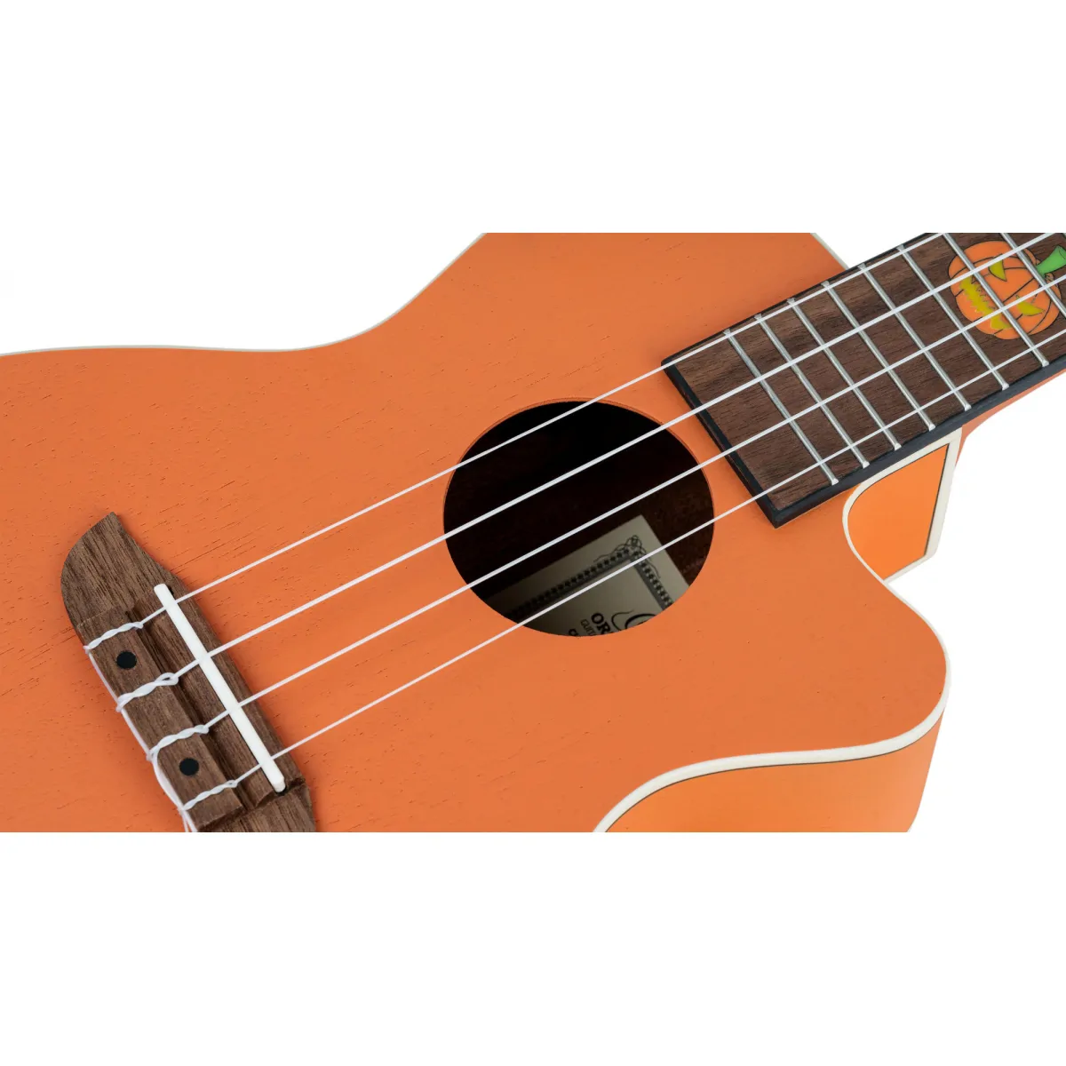 Ortega Ortega RUHW-CE Ukulele Koncertowe Kolorowe z Przystawką Haloween edition - zdjecie 3
