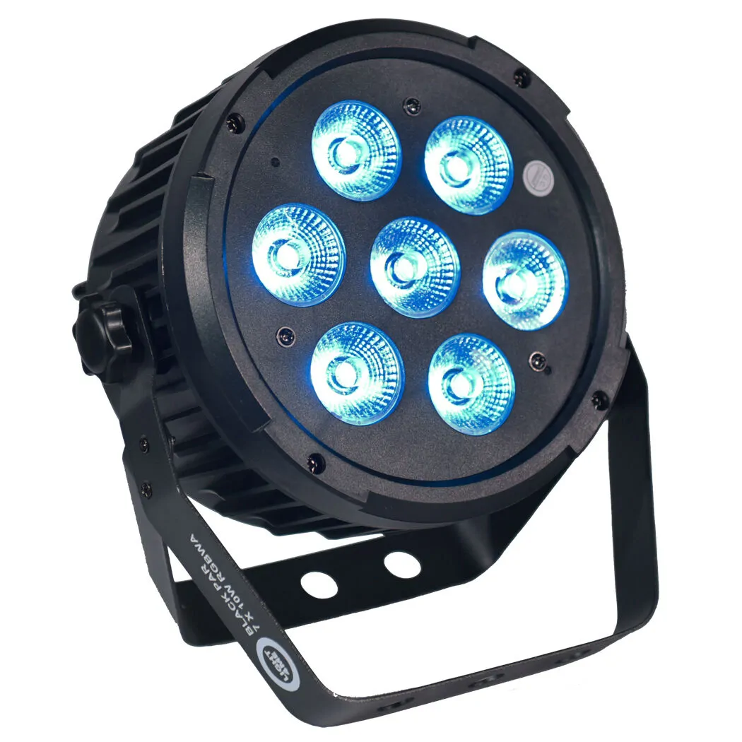 LIGHT4ME LIGHT4ME BLACK PAR 7x10W reflektor LED PAR