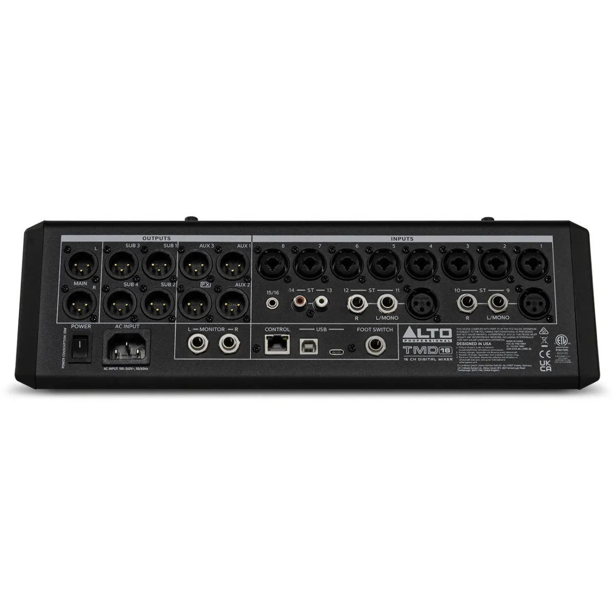 Alto Alto TMD 16 - mikser cyfrowy - zdjecie 2