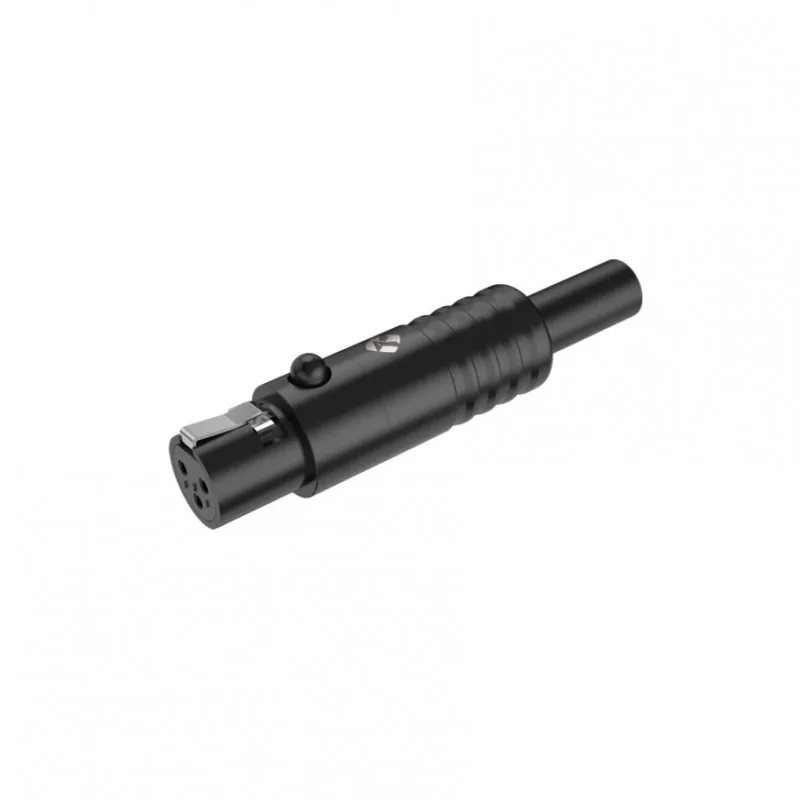 Roxtone Roxtone RMX3F-B mini XLR żeński 3 pinowy
