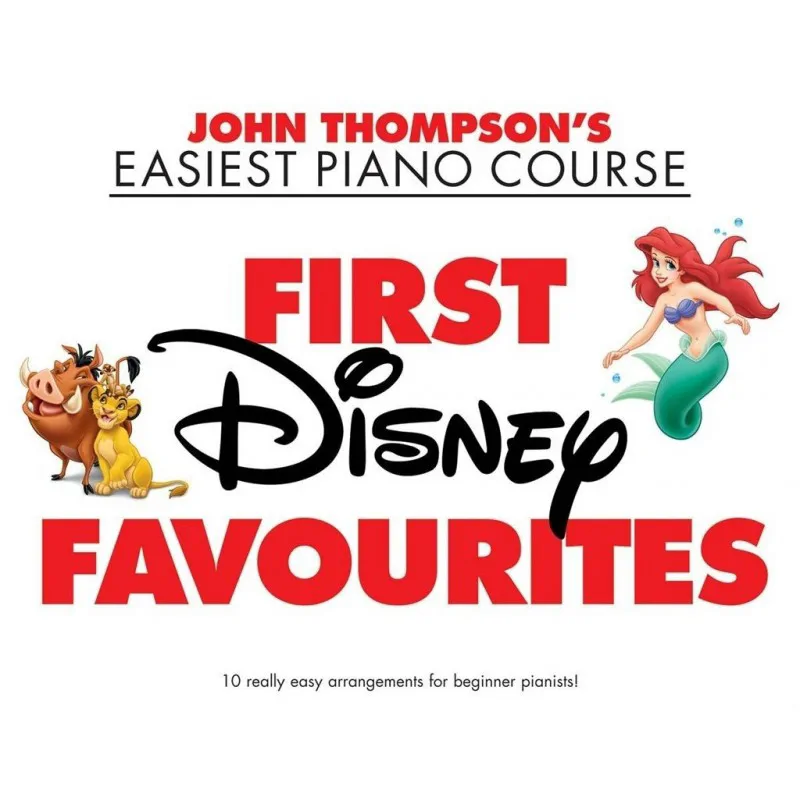 Hal Leonard Willis Music John Thompson's First Disney Favourites