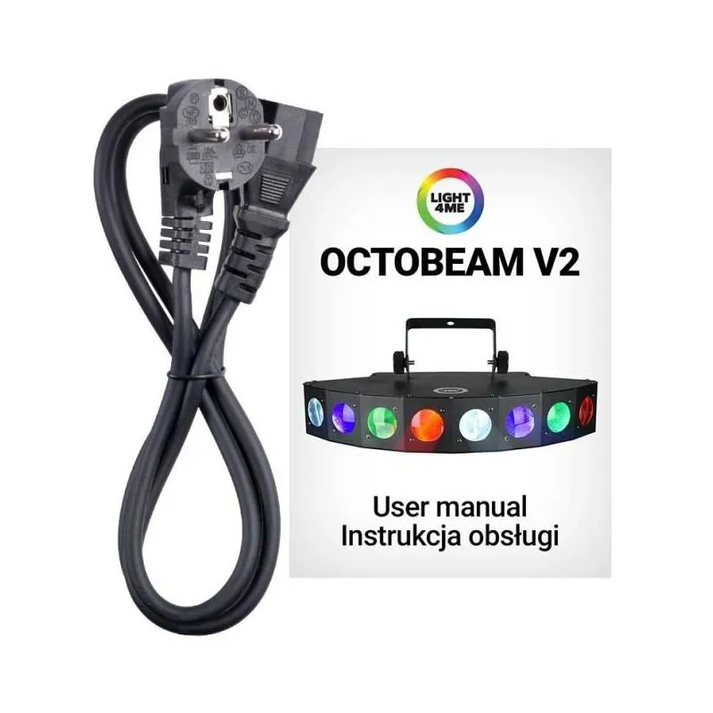 LIGHT4ME LIGHT4ME OCTOBEAM V2 efekt disco LED reflektor dyskotekowy - zdjecie 9