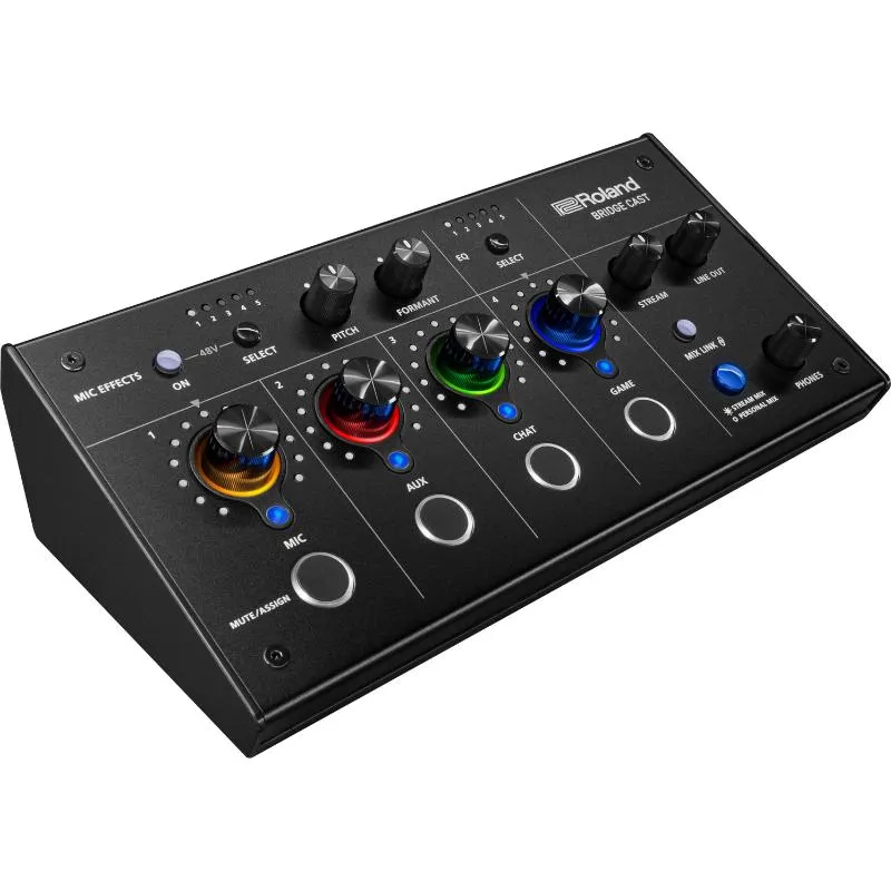 ROLAND Roland BRIDGECAST Dual Bus Gaming MIXER - zdjecie 4