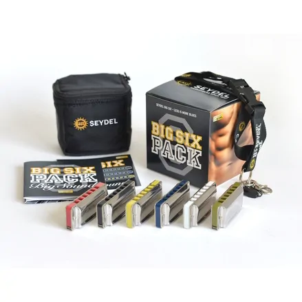 Seydel C.A. Seydel Sohne Big Six Blues Set komplet 6 harmonijek