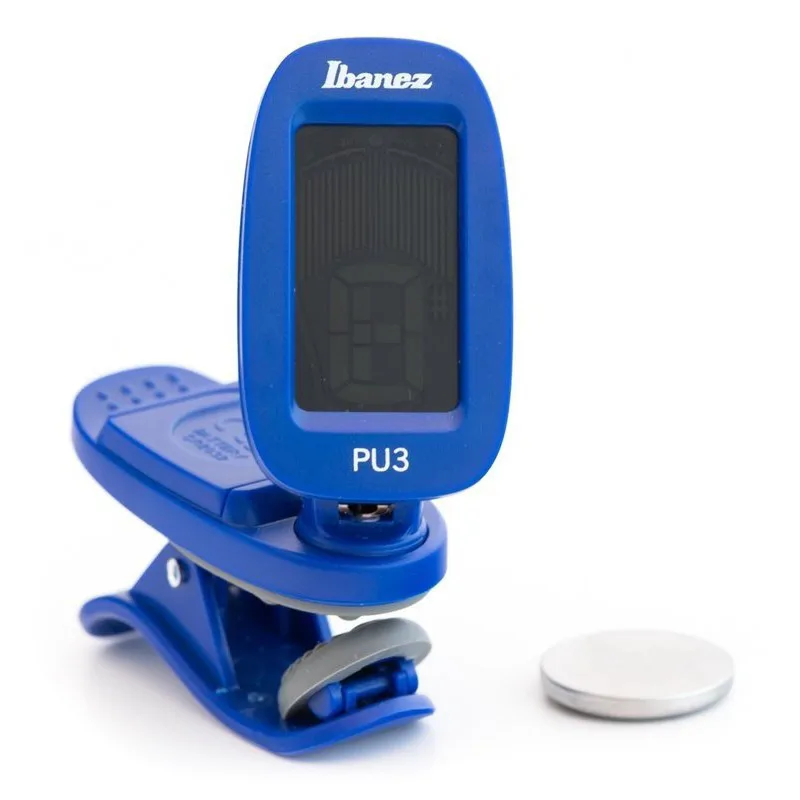 IBANEZ Ibanez PU3-BL tuner chromatyczny na klips niebieski - zdjecie 2