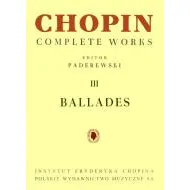 PWM PWM Chopin III Ballady Ballades Paderewski