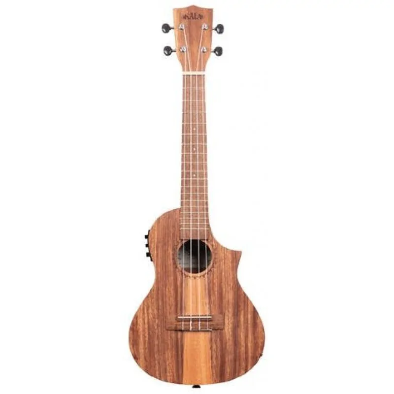 KALA Kala KA-TK-C-CE Teak Tri-Top ukulele koncertowe z elektroniką