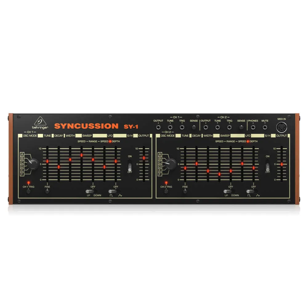 Behringer Behringer SYNCUSSION SY-1 Syntezator analogowy - zdjecie 4