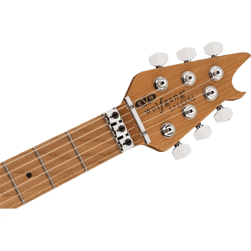 EVH Eddie Van Halen EVH Wolfgang Special QM Baked Maple Fingerboard Solar - zdjecie 5