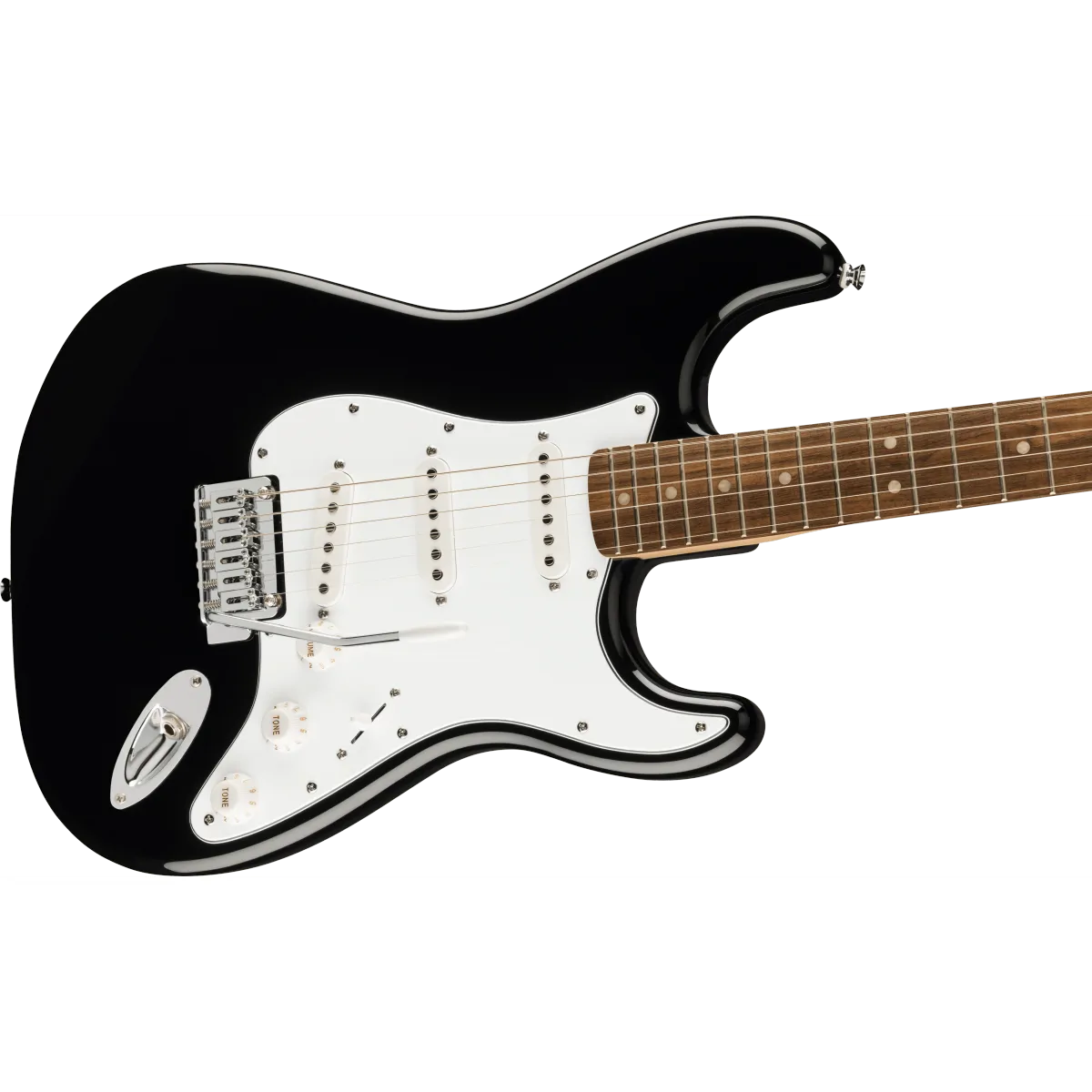 Squier Squier Affinity Series Stratocaster Mustang Micro Pack Laurel Fingerboard Black Gig Bag - zdjecie 5