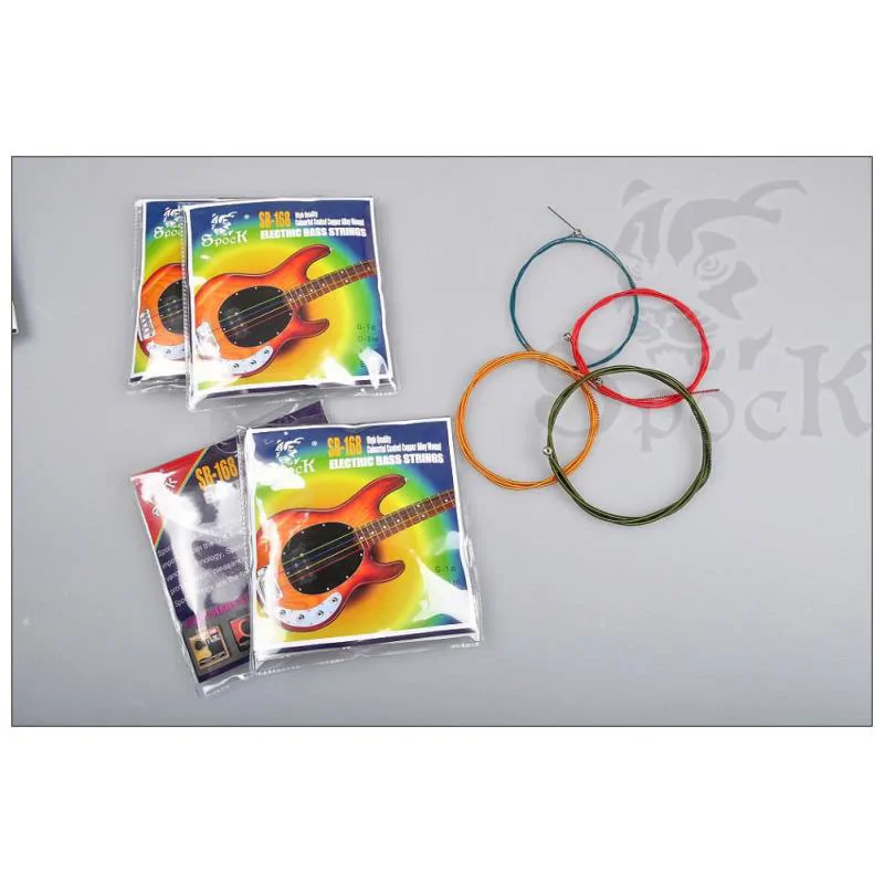 Roxtone SPOCK SB168 (40-95) Kolorowe struny do basu - zdjecie 8