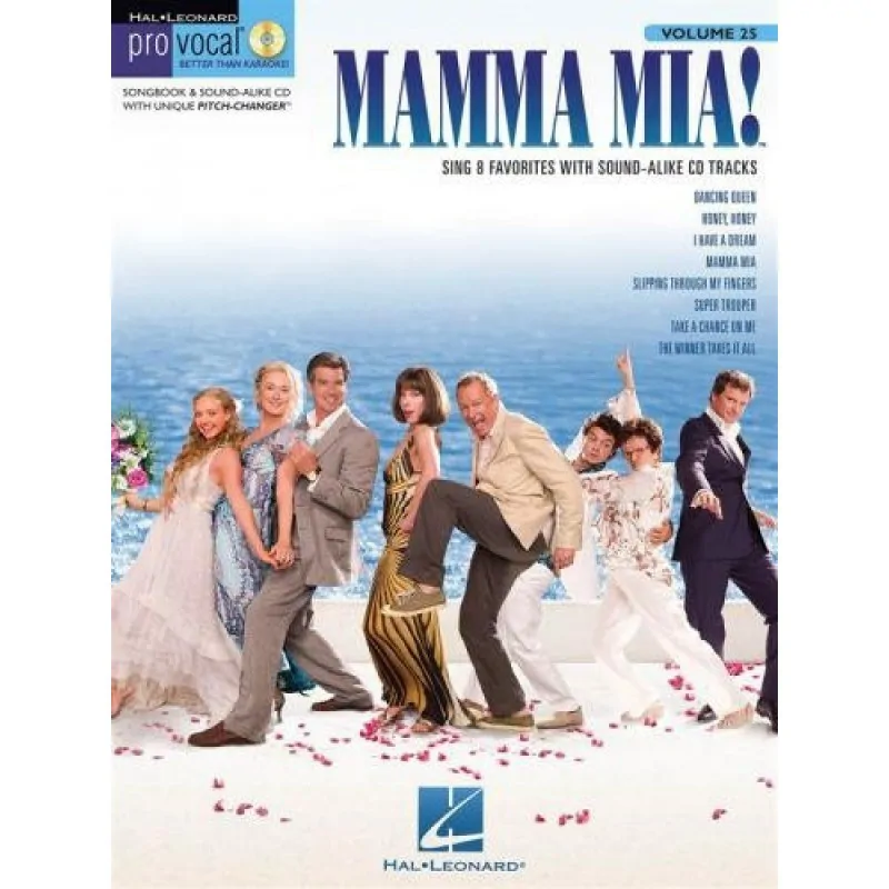 Hal Leonard Hal Leonard Mamma Mia! utwory grupy ABBA