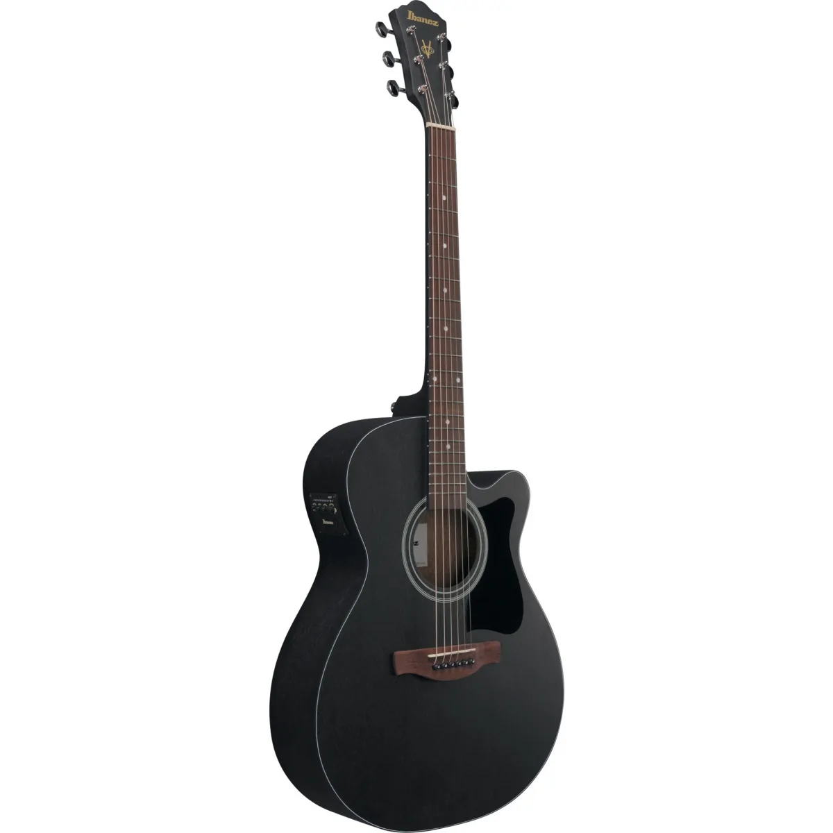 IBANEZ Ibanez VC44CE-WK Weathered Black gitara elektro-akustyczna - zdjecie 3