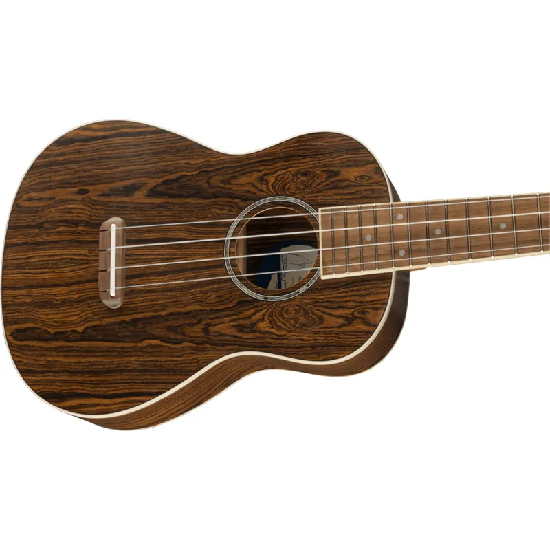 FENDER Fender Zuma Exotic Concert Ukulele Walnut Fingerboard Bocote - zdjecie 3