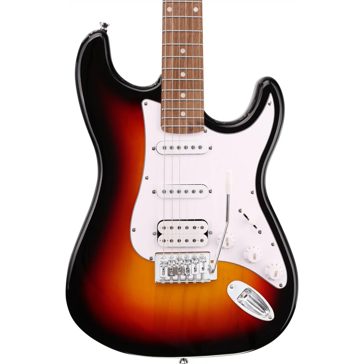 Arrow Arrow Tonecaster ST 211 Tobacco Burst Rosewood/White gitara elektryczna - zdjecie 3
