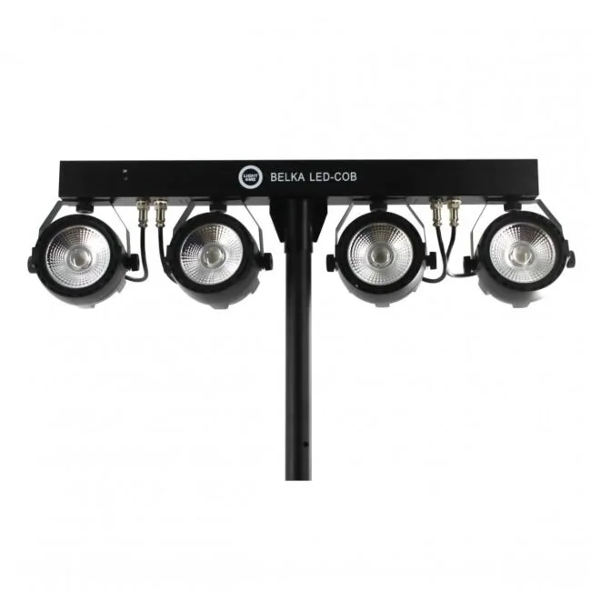 LIGHT4ME LIGHT4ME Belka LED COB PAR 4x30W statyw pokrowiec - zdjecie 4