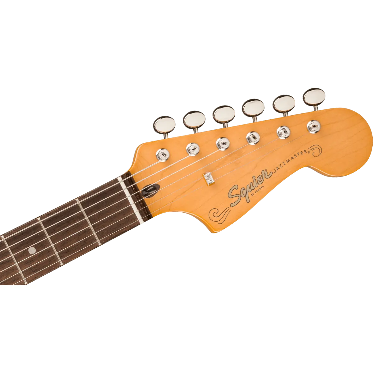Squier Squier Classic Vibe '60s Jazzmaster Laurel Fingerboard Tortoishell Pickguard Tahitian Coral - zdjecie 4