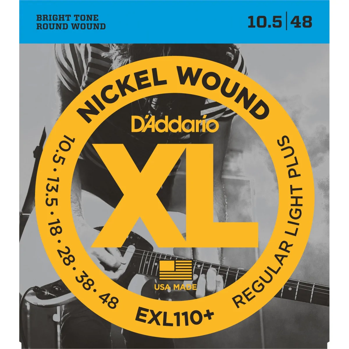 D'ADDARIO D'Addario EXL110+ XL Nickel Wound 10.5-48