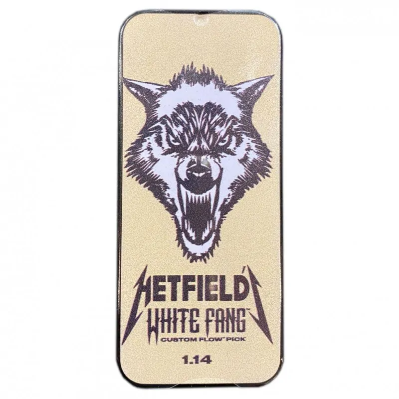 DUNLOP Dunlop PH122T1.14 kostki White Fang Metallica Hetfield puszka