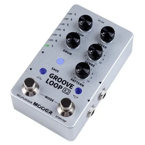Mooer Mooer Groove Loop X2 Stereo Looper and Drum Machine - zdjecie 5