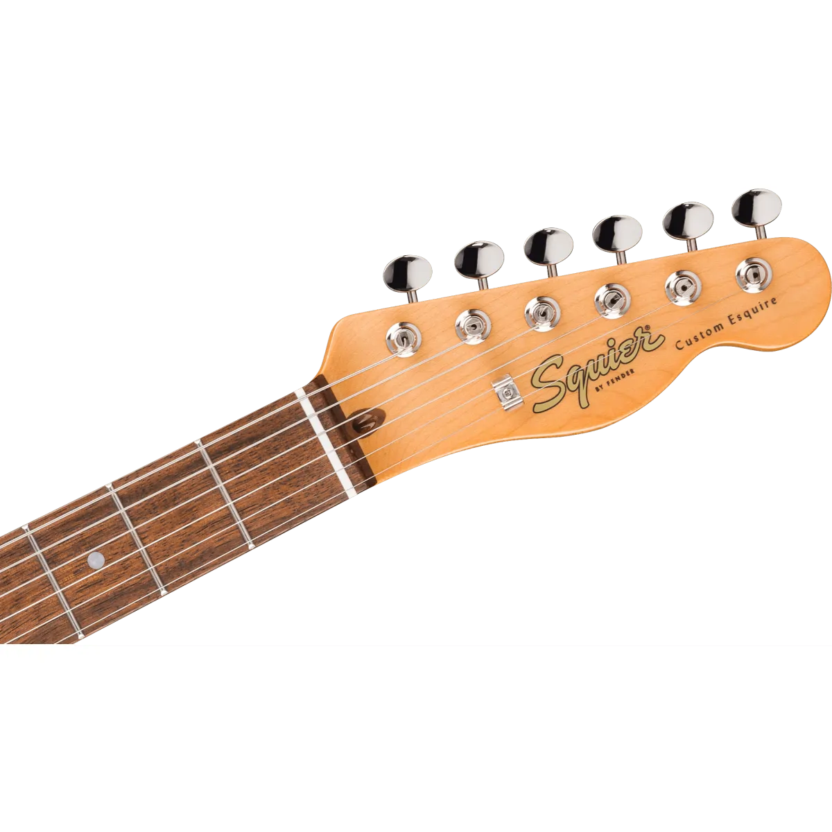 Squier Squier Classic Vibe Custom Esquire Laurel Fingerboard Parchment Pickguard Candy Apple Red - zdjecie 4
