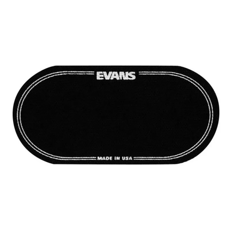 EVANS Evans EQPB2 łatki do bębna basowego Black Nylon