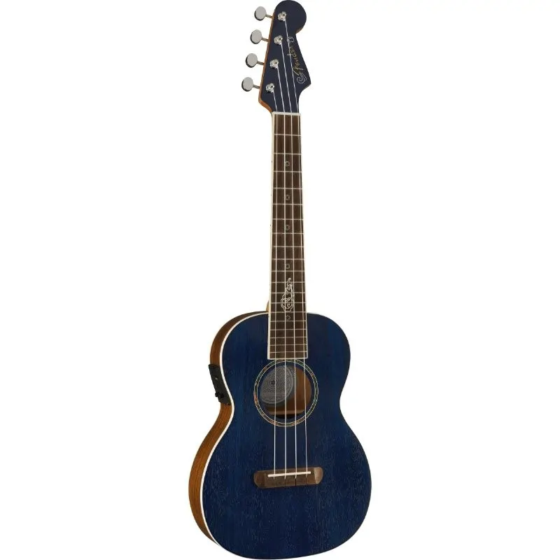 FENDER Fender Dhani Harsn ukulele SPHR BLUE elektro - zdjecie 2