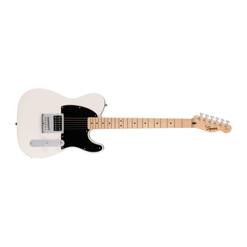Squier Squier Sonic Esquire H Maple Fingerboard Black Pickguard Arctic White
