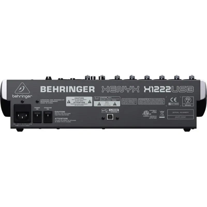 Behringer Behringer Mikser kompaktowy  XENYX X1222USB - zdjecie 2