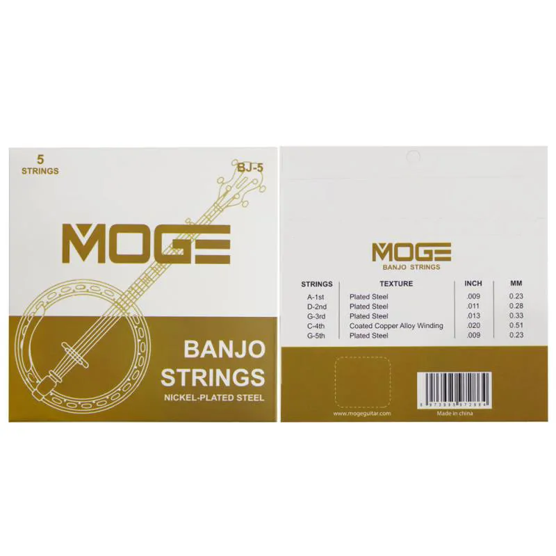 MOGE MOGE BJ-5 Struny do Banjo - zdjecie 2