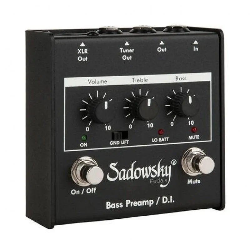 SADOWSKY Sadowsky Outboard 1 V2 bass preamp Di Box basowy - zdjecie 2