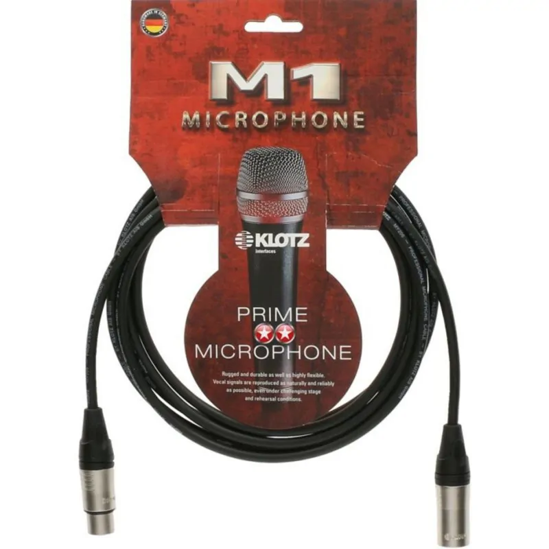 Klotz Klotz M1K1FM0150 kabel mikrofonowy 1,5m