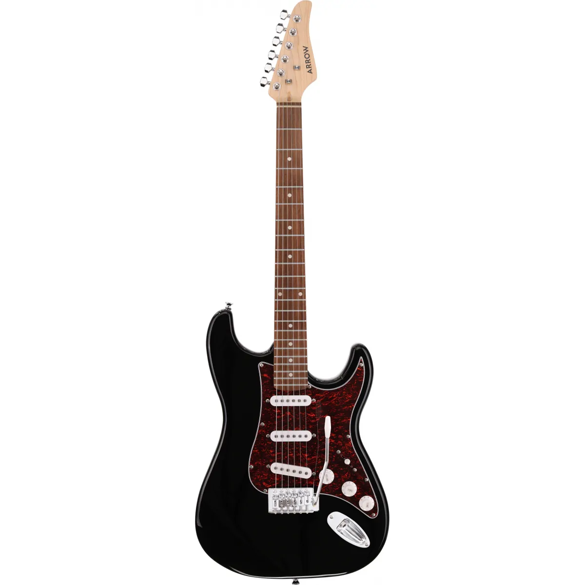 Arrow Arrow Tonecaster ST 111 Abyss Black Rosewood/T-shell gitara elektryczna