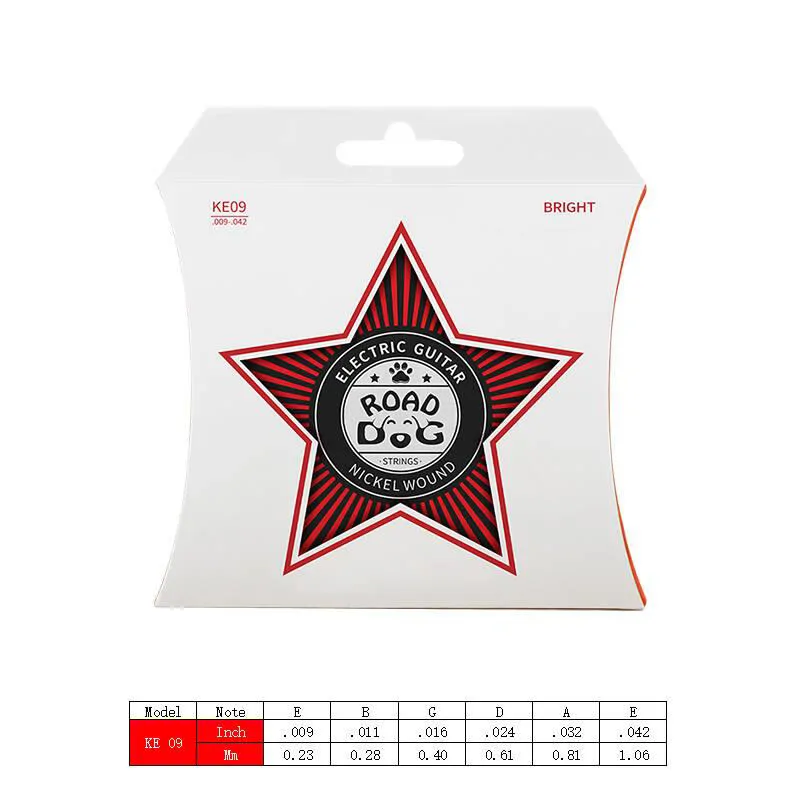  ROAD DOG KE09 Struny do gitary elektrycznej - zdjecie 7