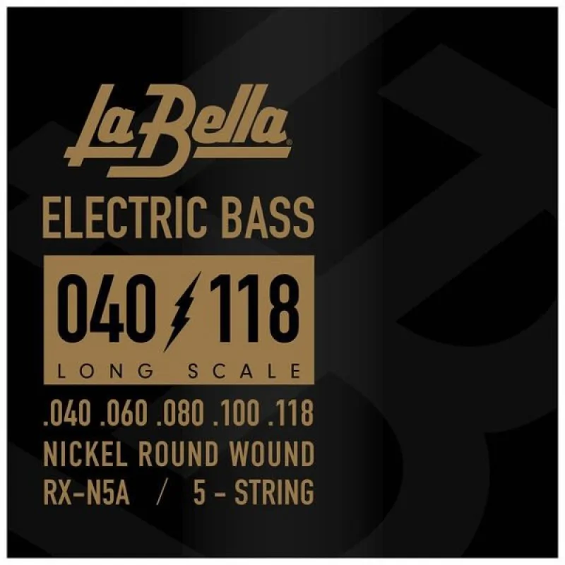 LA BELLA La Bella RX-N5A 40-118 nikiel  struny do basu 5 strunowego