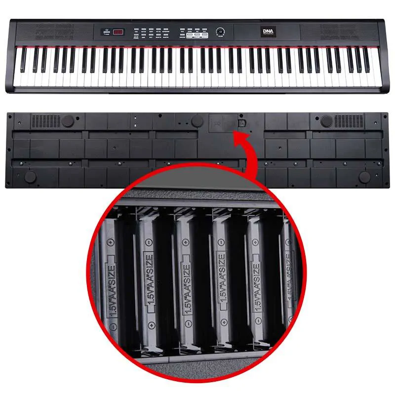 DNA DNA PP 88 pianino cyfrowe pełnowymiarowe keyboard - zdjecie 5