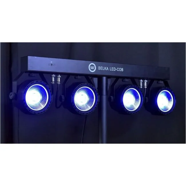 LIGHT4ME LIGHT4ME Belka LED COB PAR 4x30W statyw pokrowiec - zdjecie 9