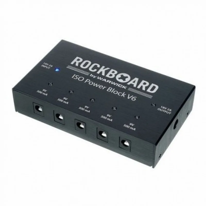 Rockboard RockPower ISO Power Block V6+ multi zasilacz efektów gitarowych
