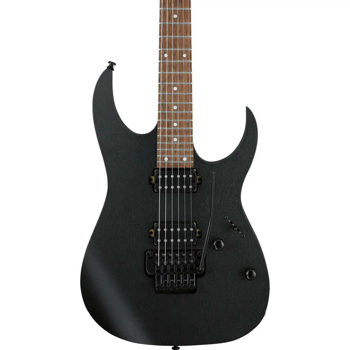 IBANEZ Ibanez RGRT420-WK Weathered Black Gitara Solowa Neck-Through - zdjecie 3