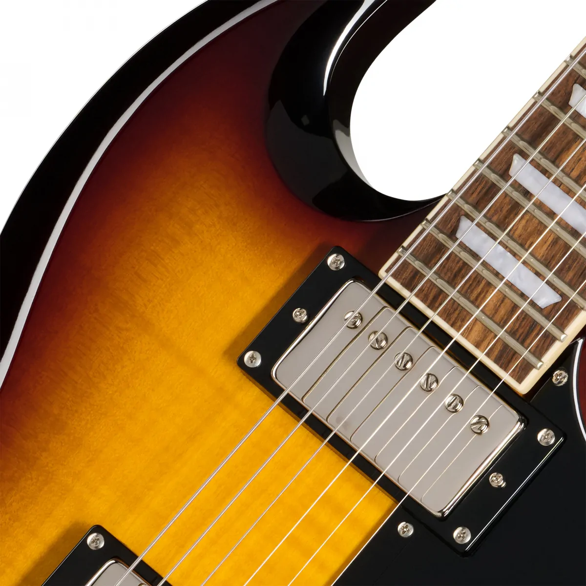 EPIPHONE Epiphone SG Tribute Plus Vintage Sunburst - zdjecie 3