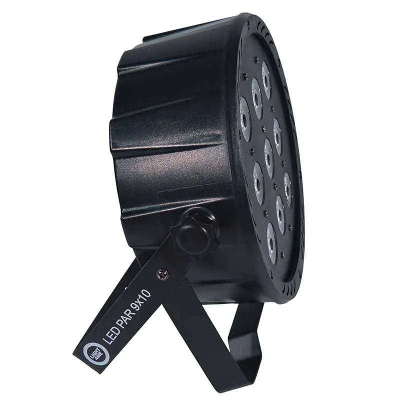 LIGHT4ME LIGHT4ME LED PAR 9X10W MKII RGBW pilot IR - zdjecie 3