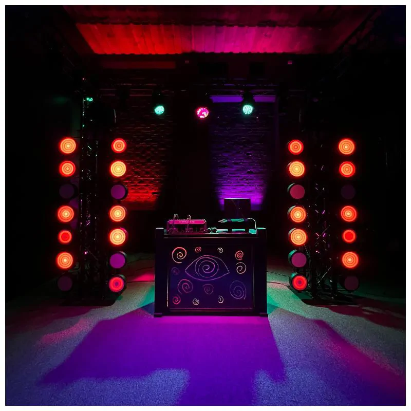 LIGHT4ME LIGHT4ME HYPNO PAR reflektor sceniczny efekt LED - zdjecie 15