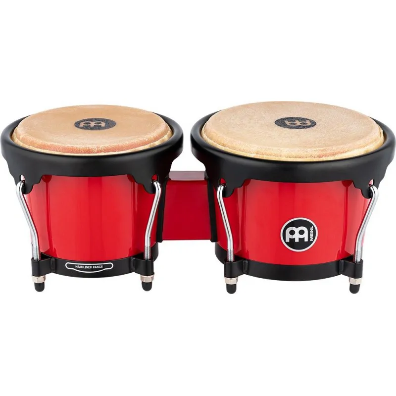 MEINL Meinl Bongo Red Headliner 6 1/2 & 7 1/2 bongosy
