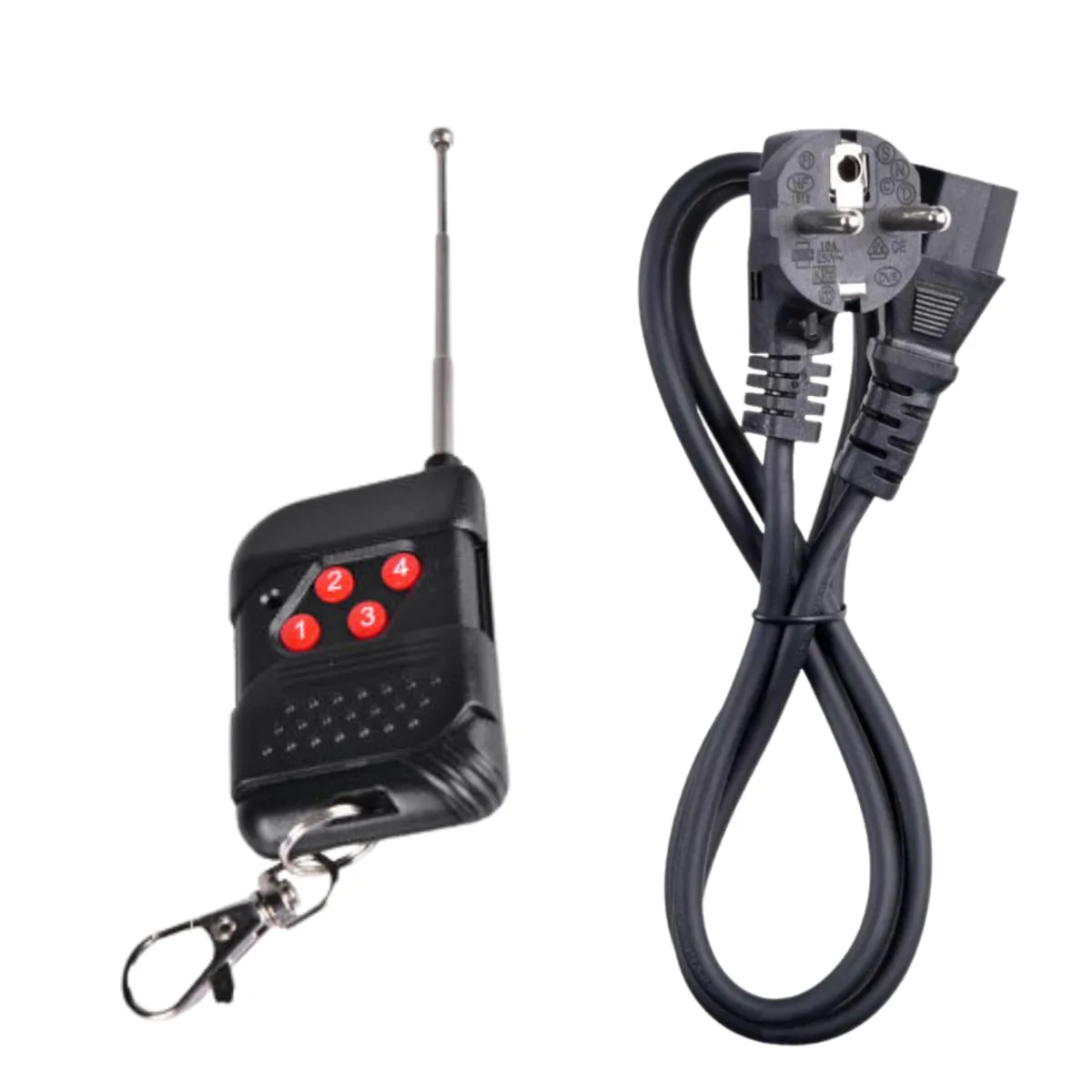 LIGHT4ME LIGHT4ME FAZE 500W generator wytwornica dymu mgły DMX pilot bezprzewodowy uchwyt montażowy - zdjecie 5