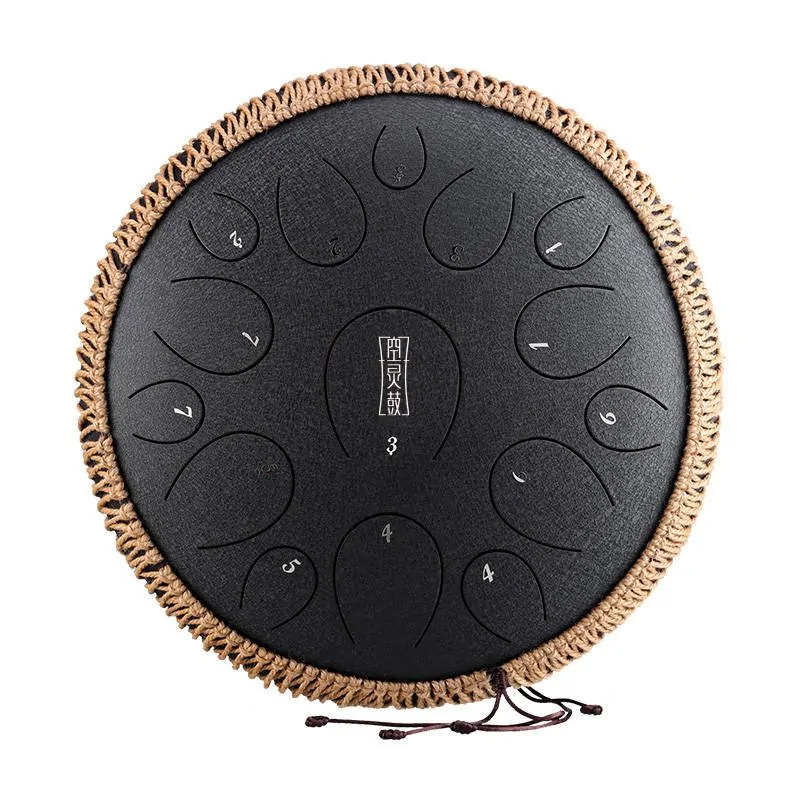 Hluru Tongue Drum Hluru TY15-14 Charcoal